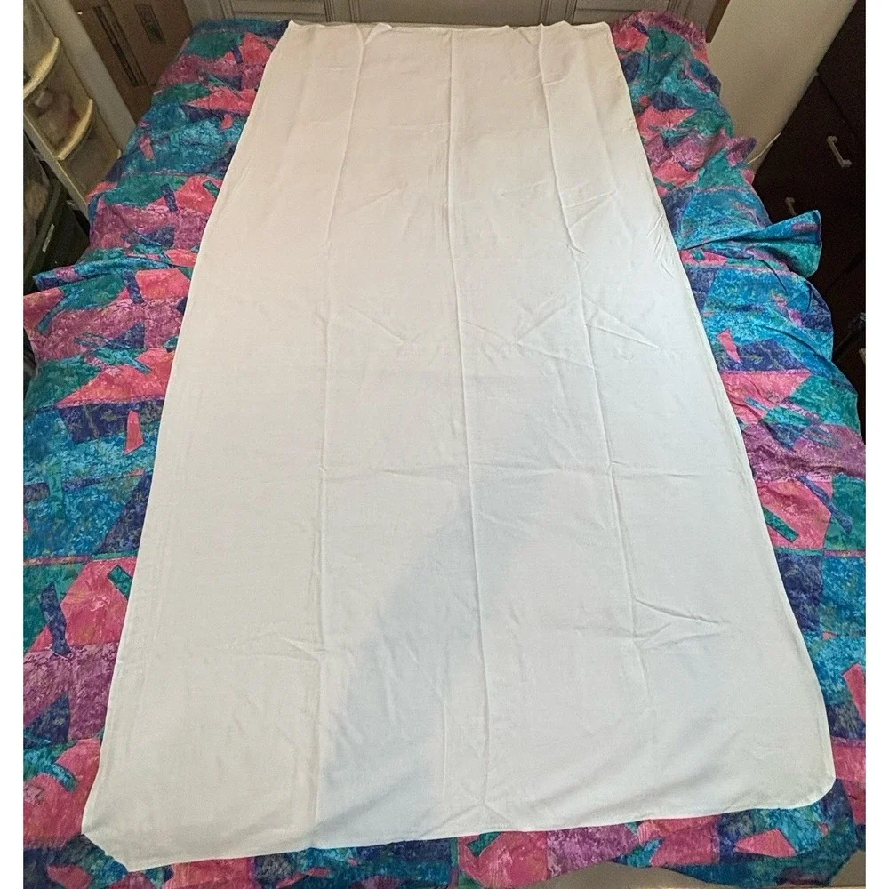 Vintage Springmaid Jeweled Marble Twin Bed Skirt 90s Andre Richard